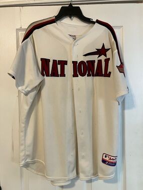 National League MLB 2004 All Star Sammy Sosa #21 Majestic Jersey Size XL